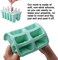 Popsicle Molds -10 Pieces Easy Release - Reusable BPA Free Silicone Ice Pop Molds Maker With Silicone Funnel & Cleaning Brush